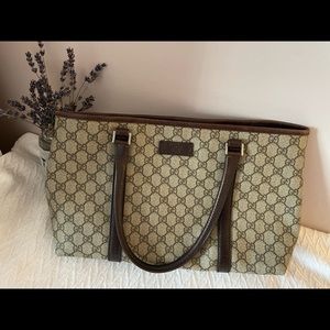 Gucci Vintage shoulder tote